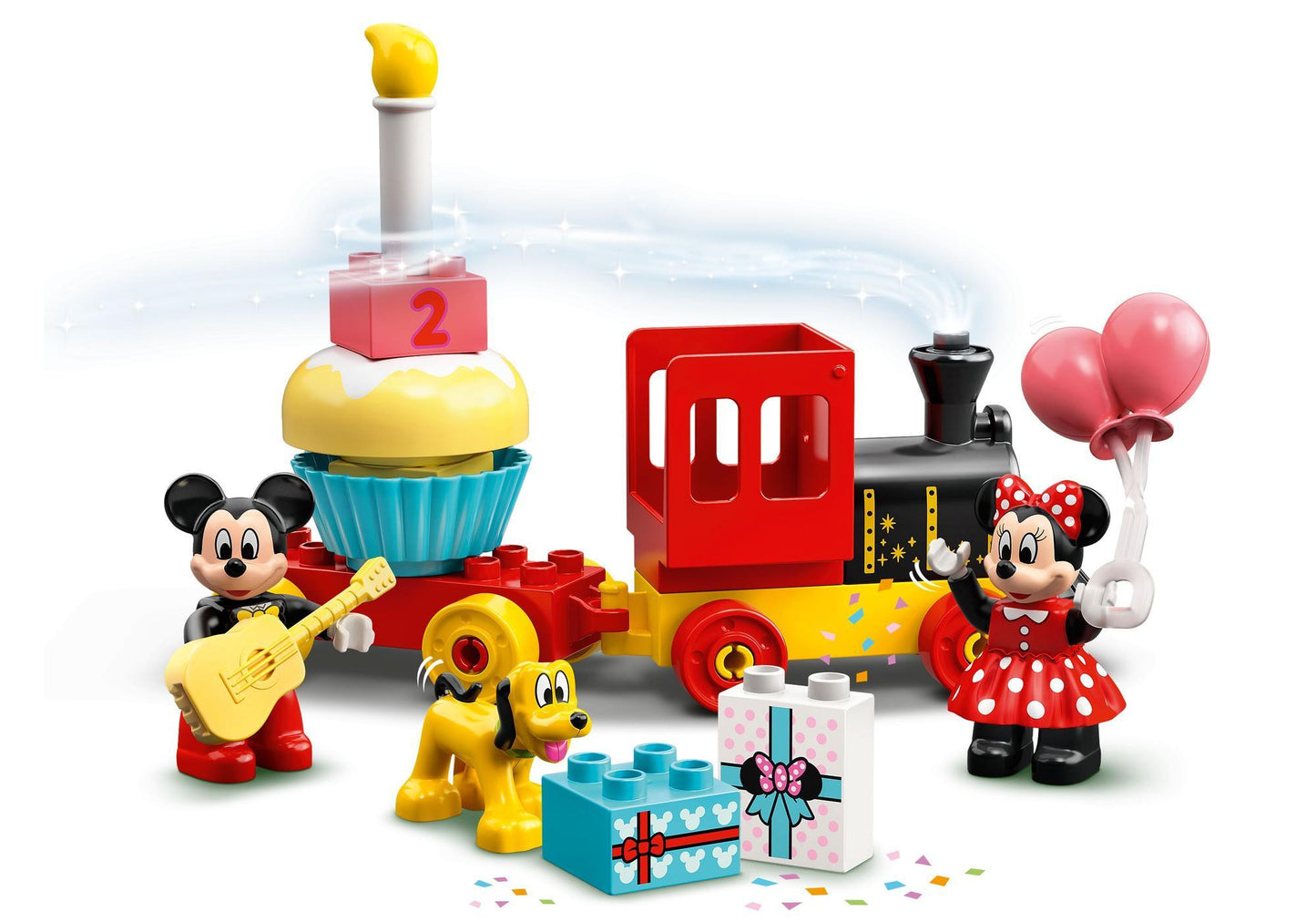 Lego 10941 DUPLO Disney Micky: Mickys und Minnies Geburtstagszug - plegobil