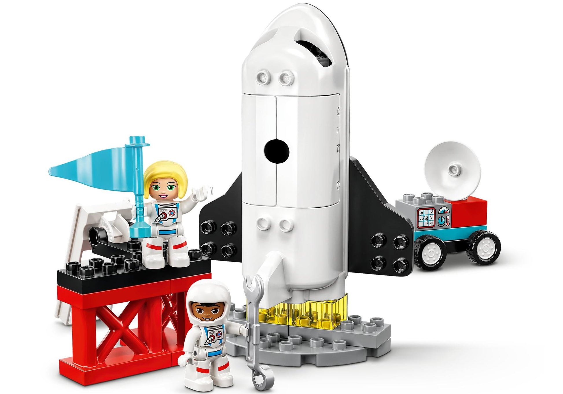 Lego 10944 DUPLO Spaceshuttle Weltraummission - plegobil