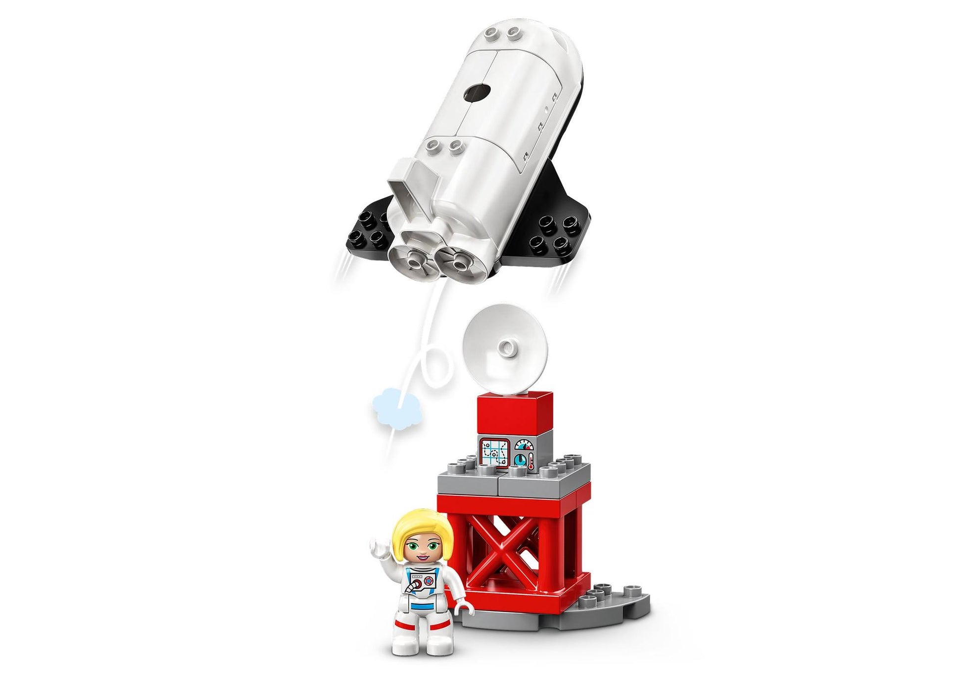 Lego 10944 DUPLO Spaceshuttle Weltraummission - plegobil