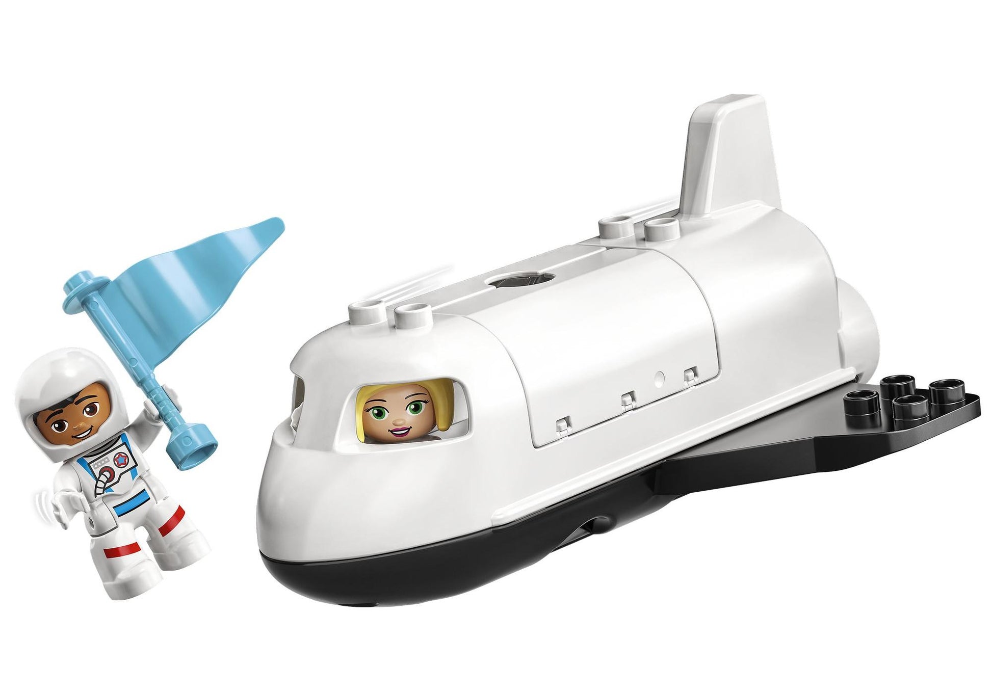 Lego 10944 DUPLO Spaceshuttle Weltraummission - plegobil
