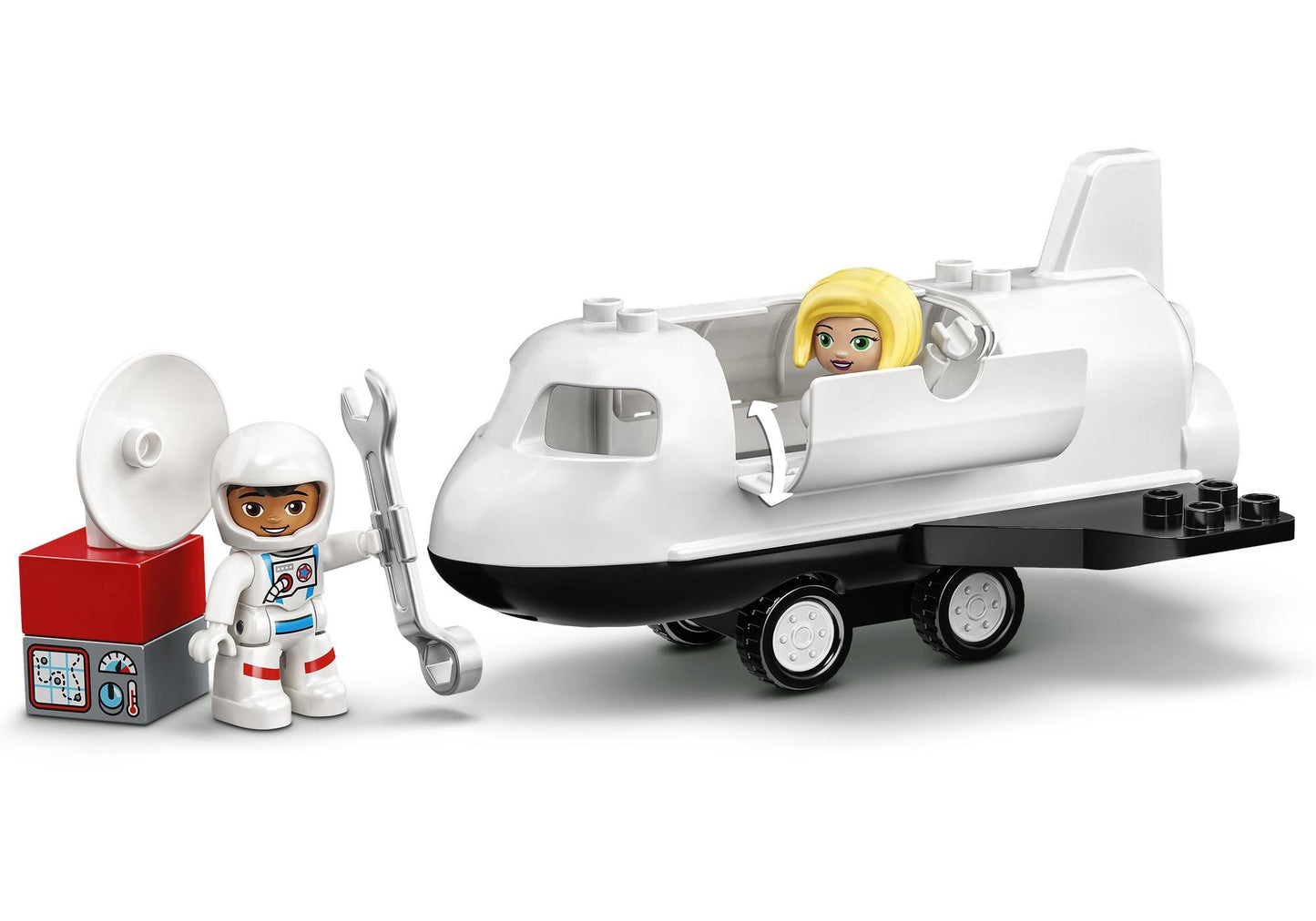 Lego 10944 DUPLO Spaceshuttle Weltraummission - plegobil
