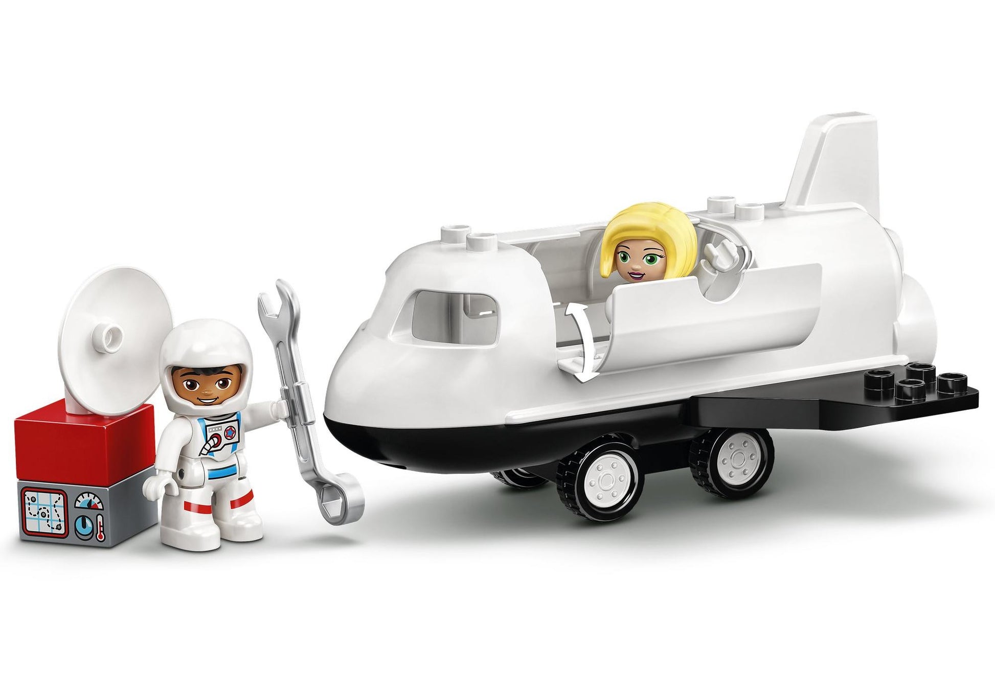Lego 10944 DUPLO Spaceshuttle Weltraummission - plegobil