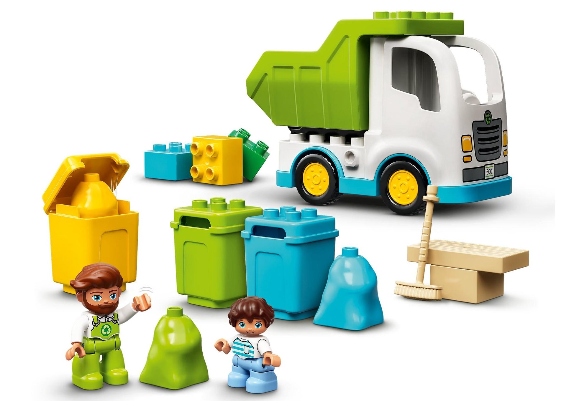 Lego 10945 DUPLO Müllabfuhr und Wertstoffhof - plegobil