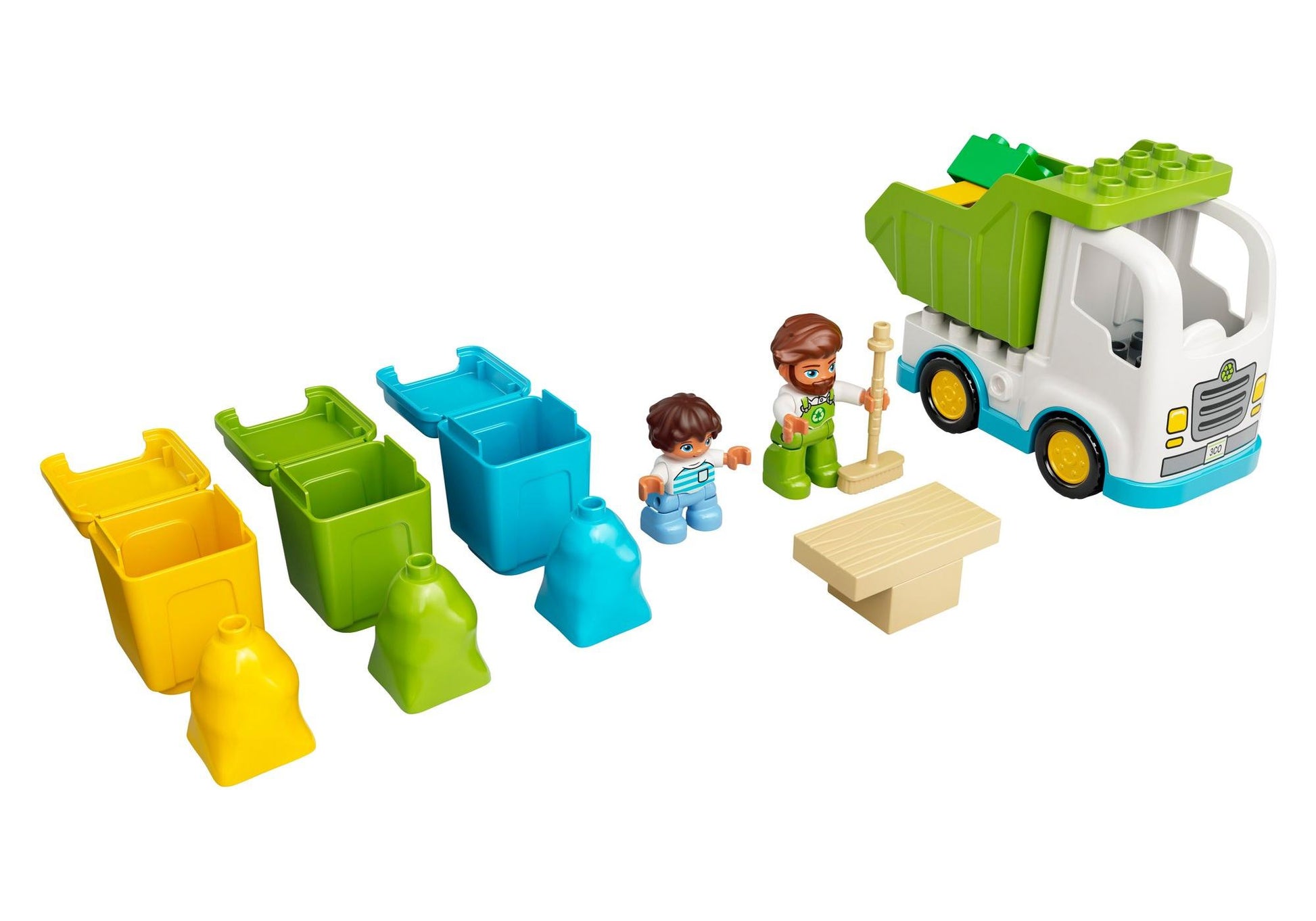 Lego 10945 DUPLO Müllabfuhr und Wertstoffhof - plegobil