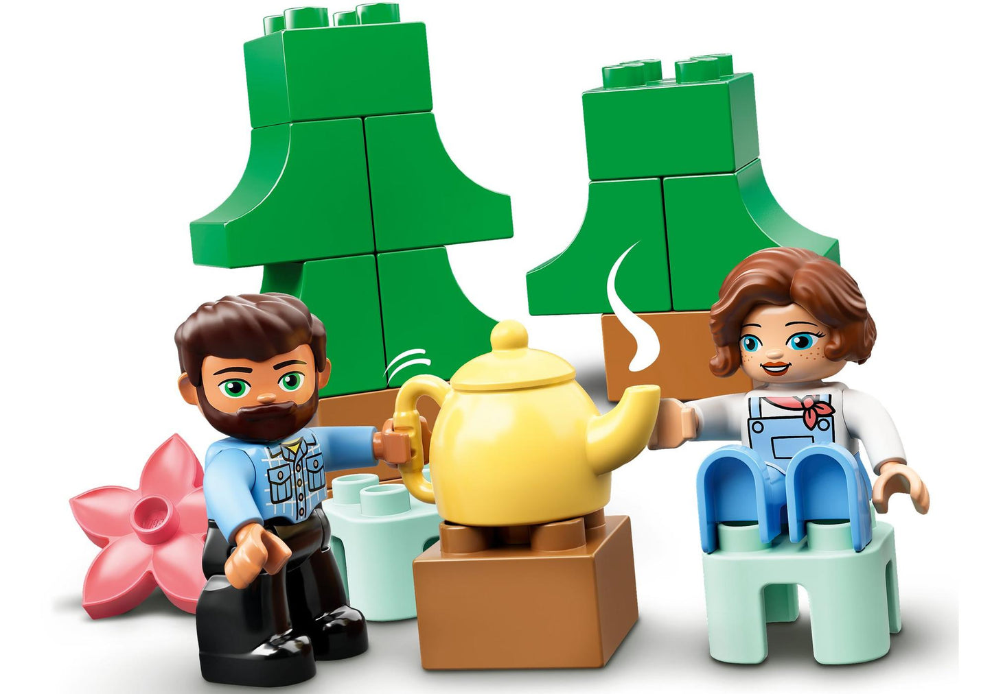 Lego 10946 DUPLO Familienabenteuer mit Campingbus - plegobil