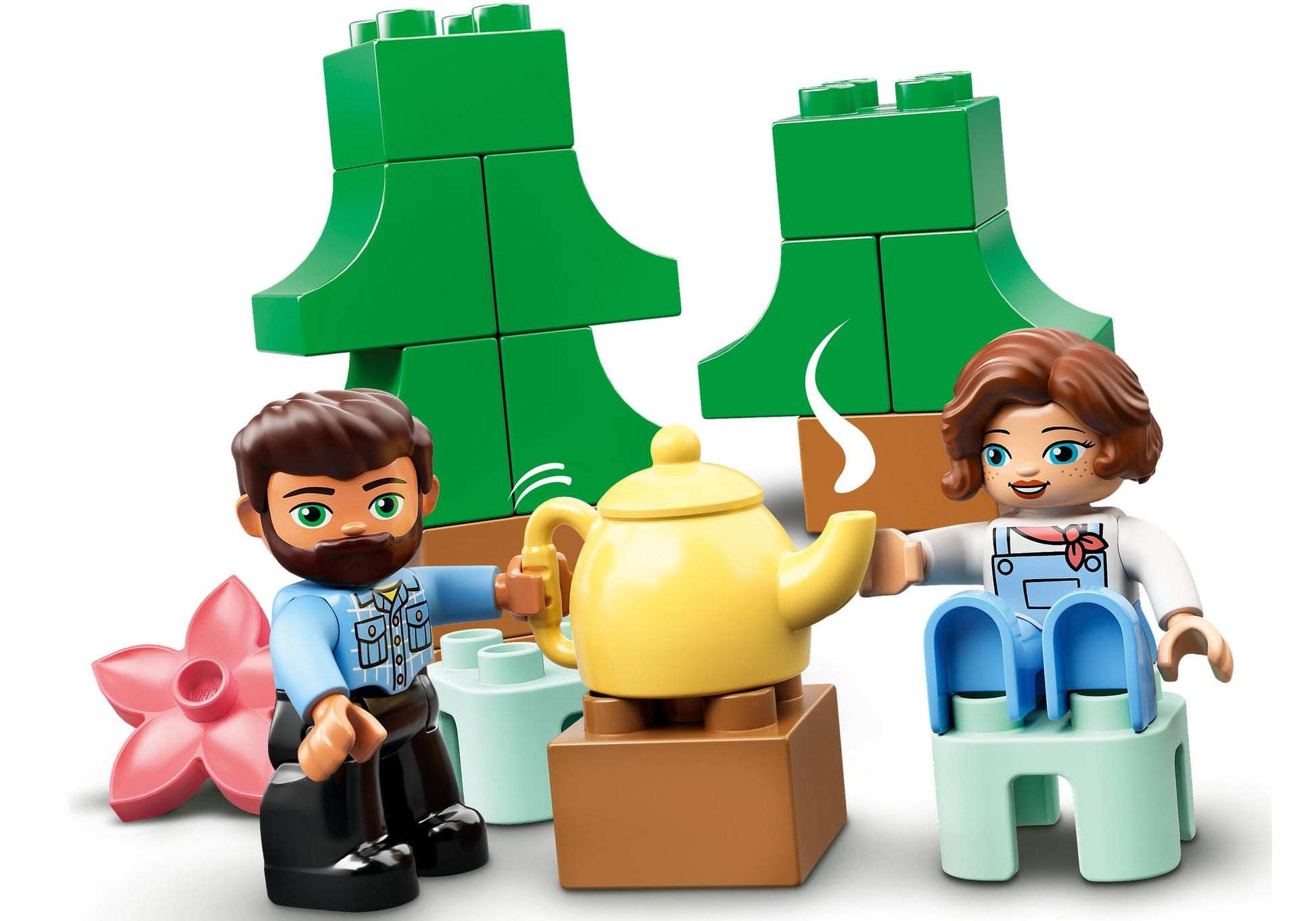 Lego 10946 DUPLO Familienabenteuer mit Campingbus - plegobil