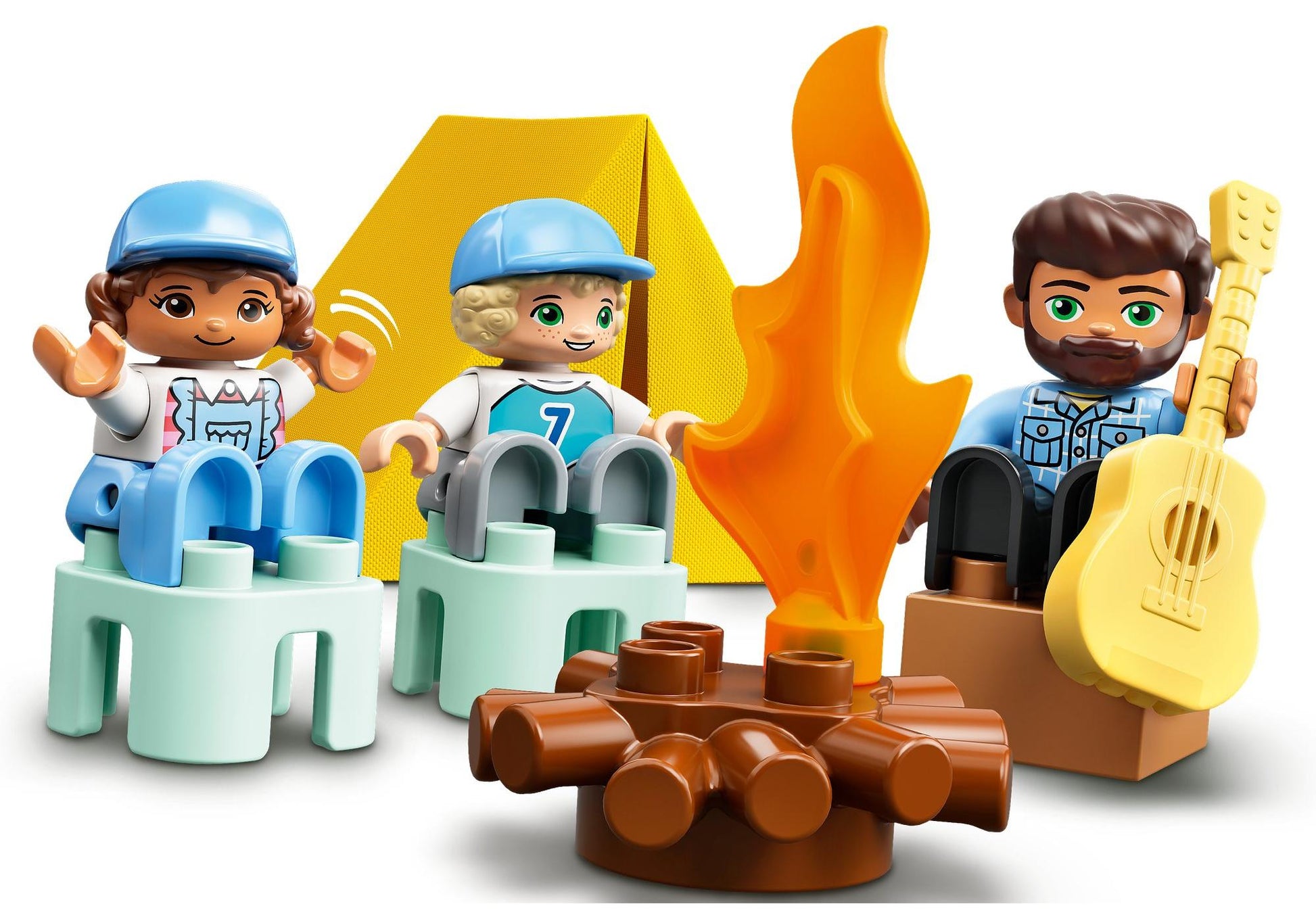 Lego 10946 DUPLO Familienabenteuer mit Campingbus - plegobil