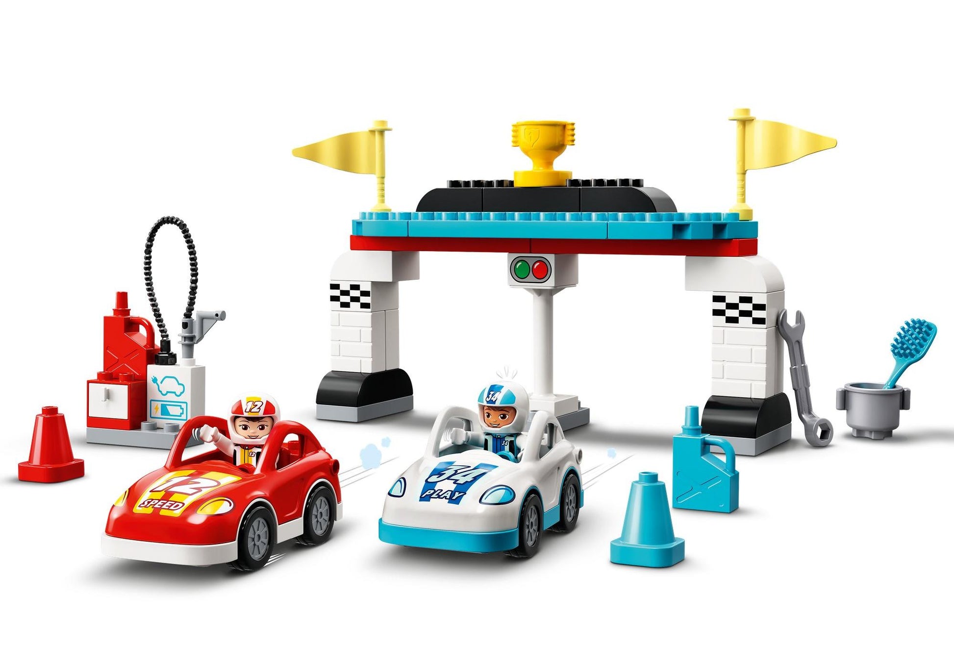 Lego 10947 DUPLO Rennwagen - plegobil