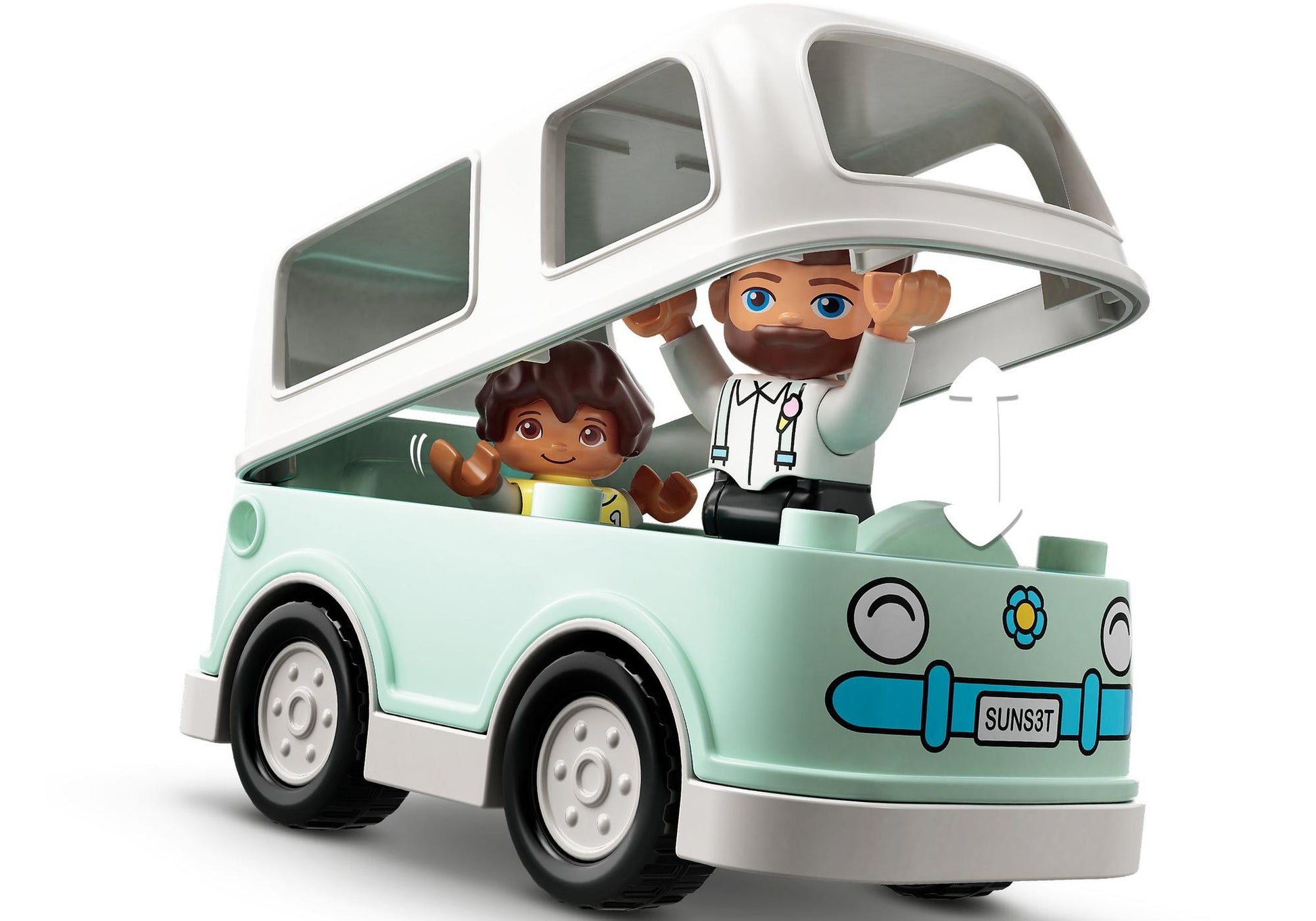 Lego 10948 DUPLO Parkhaus mit Autowaschanlage - plegobil