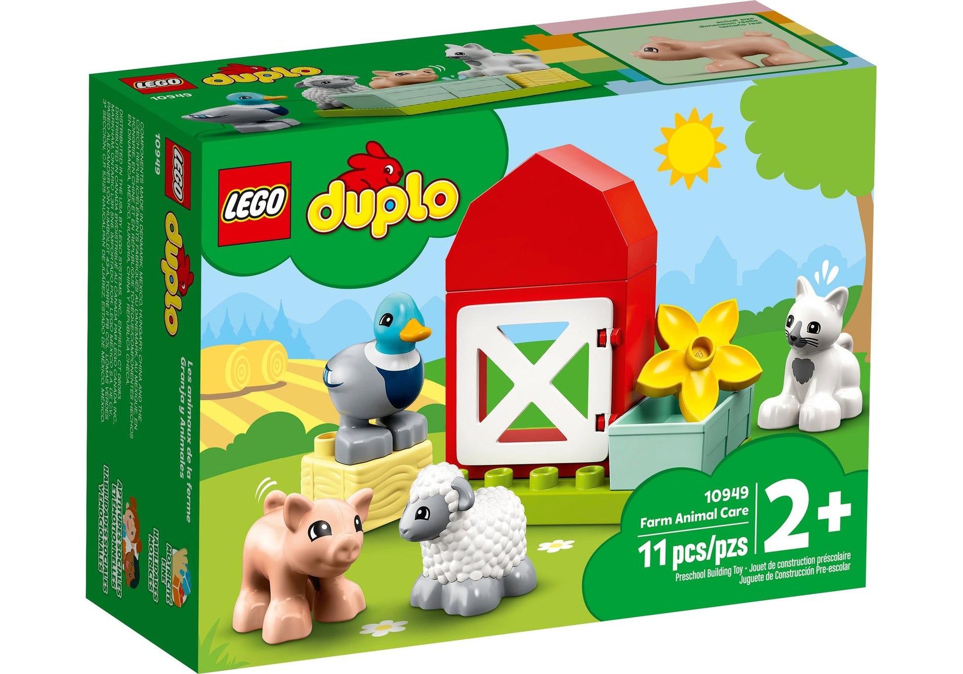Lego 10949 DUPLO Tierpflege auf dem Bauernhof - plegobil