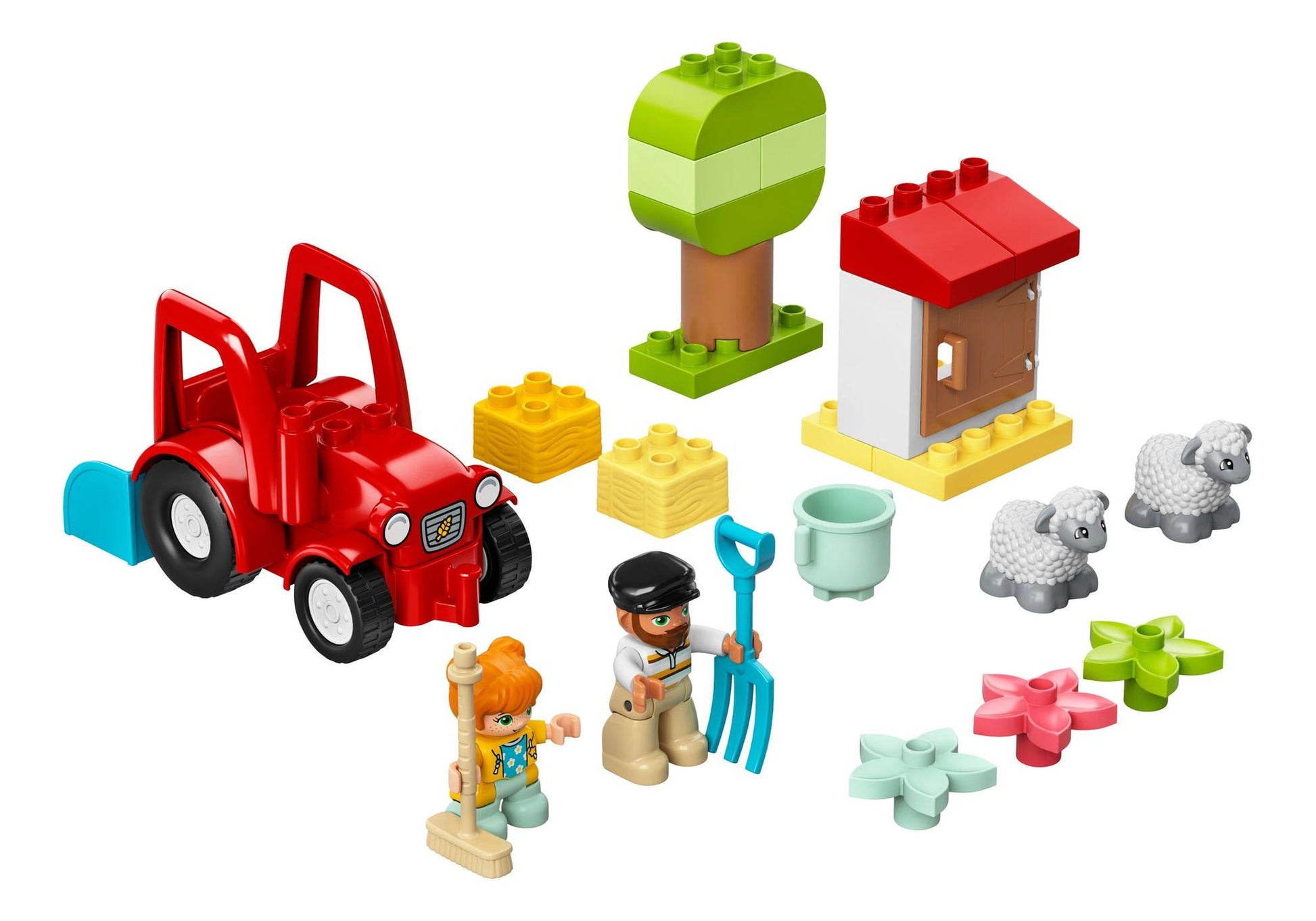 Lego 10950 DUPLO Traktor und Tierpflege - plegobil