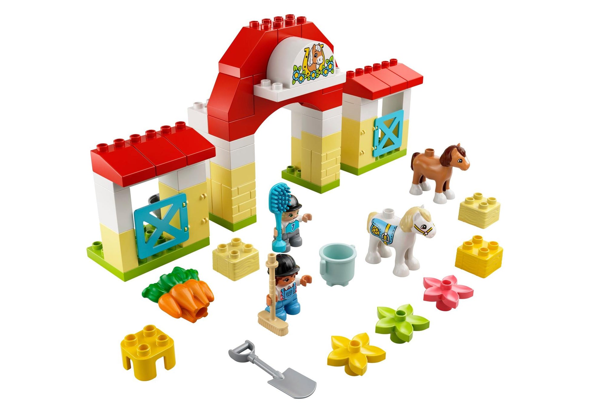 Lego 10951 DUPLO Pferdestall und Ponypflege - plegobil