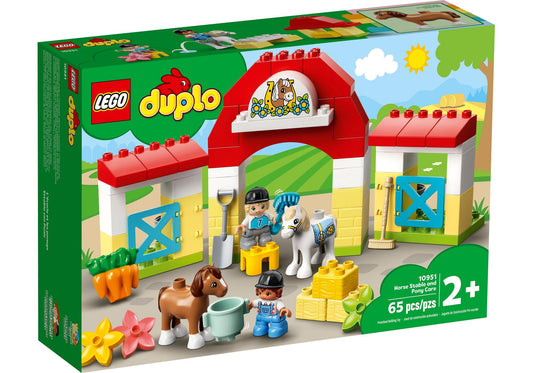 Lego 10951 DUPLO Pferdestall und Ponypflege - plegobil