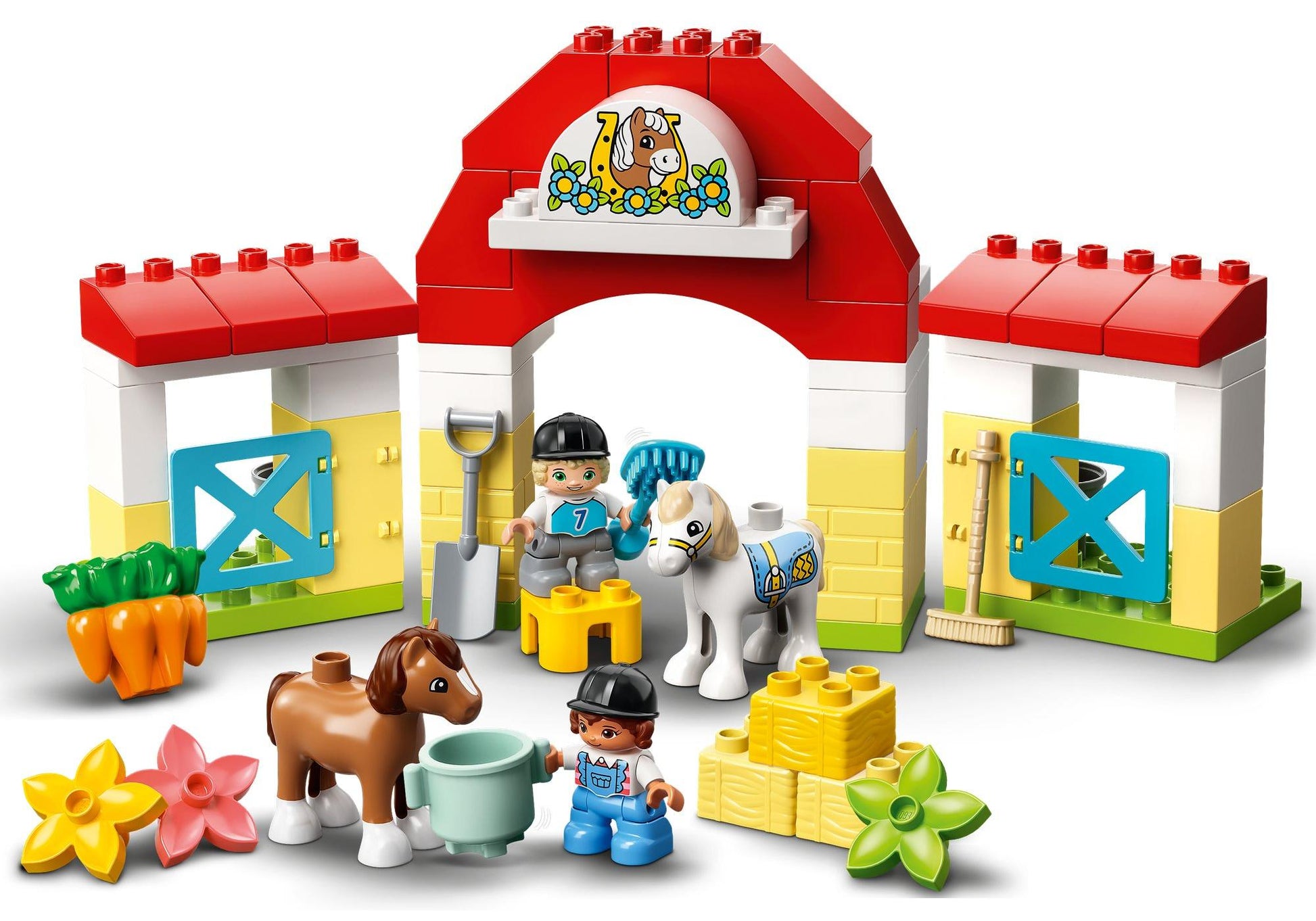 Lego 10951 DUPLO Pferdestall und Ponypflege - plegobil
