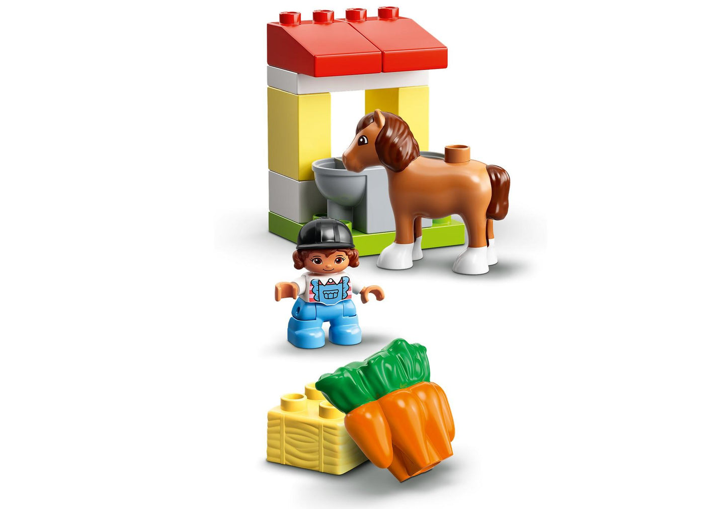 Lego 10951 DUPLO Pferdestall und Ponypflege - plegobil