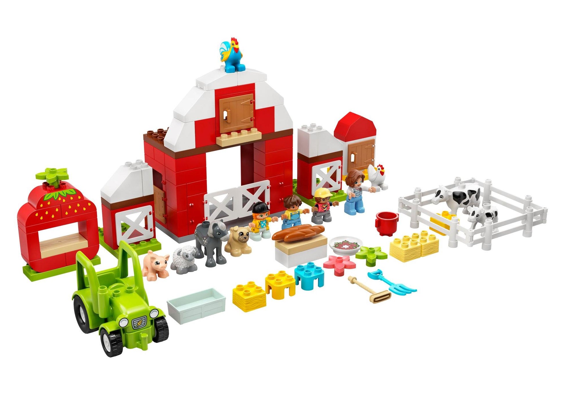Lego 10952 DUPLO Scheune, Traktor und Tierpflege - plegobil