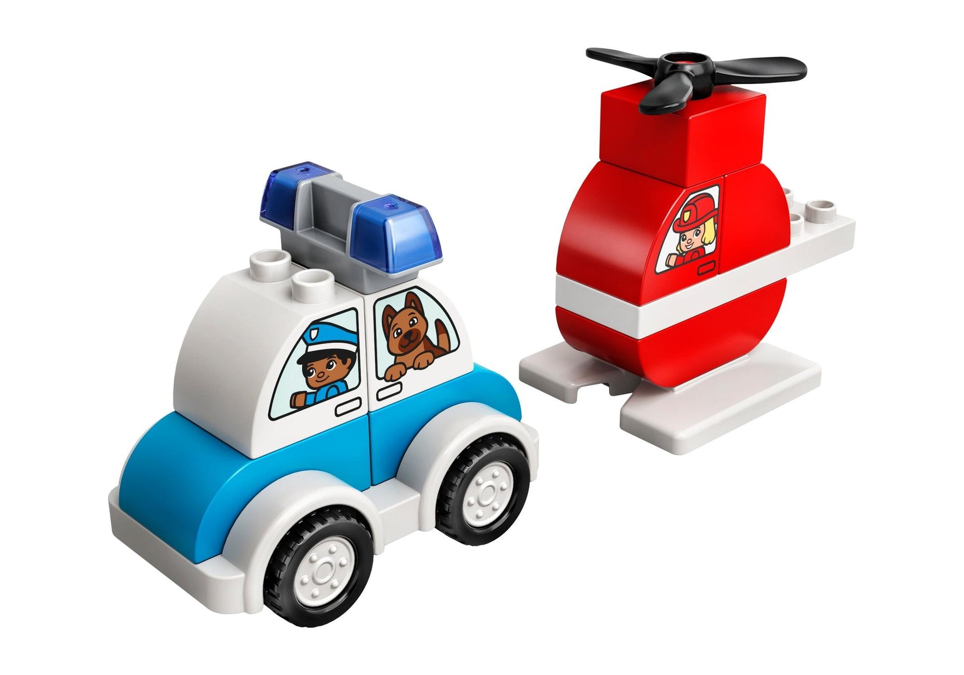 Lego 10957 DUPLO Mein erster Feuerwehrhubschrauber und mein erstes Polizeiauto - plegobil