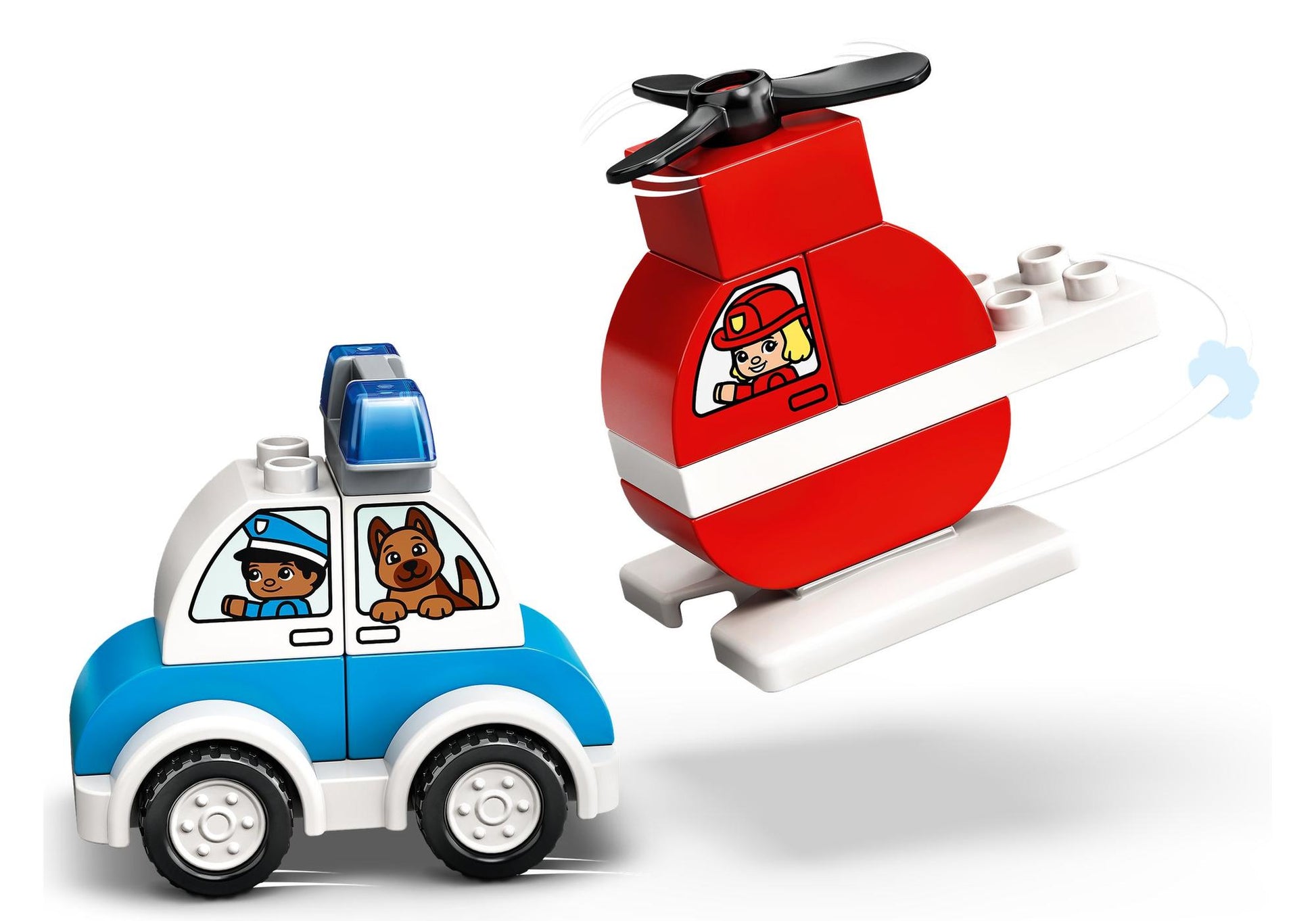 Lego 10957 DUPLO Mein erster Feuerwehrhubschrauber und mein erstes Polizeiauto - plegobil
