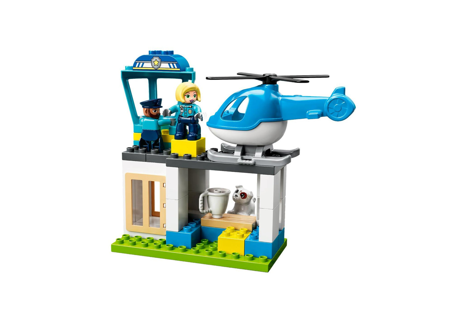 Lego 10959 DUPLO Polizeistation mit Hubschrauber - plegobil