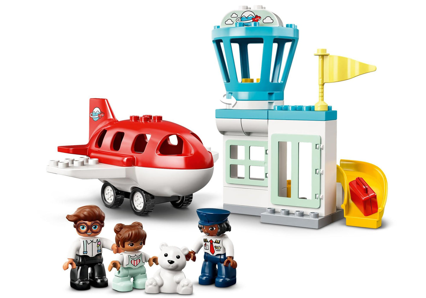 Lego 10961 DUPLO Flugzeug und Flughafen - plegobil