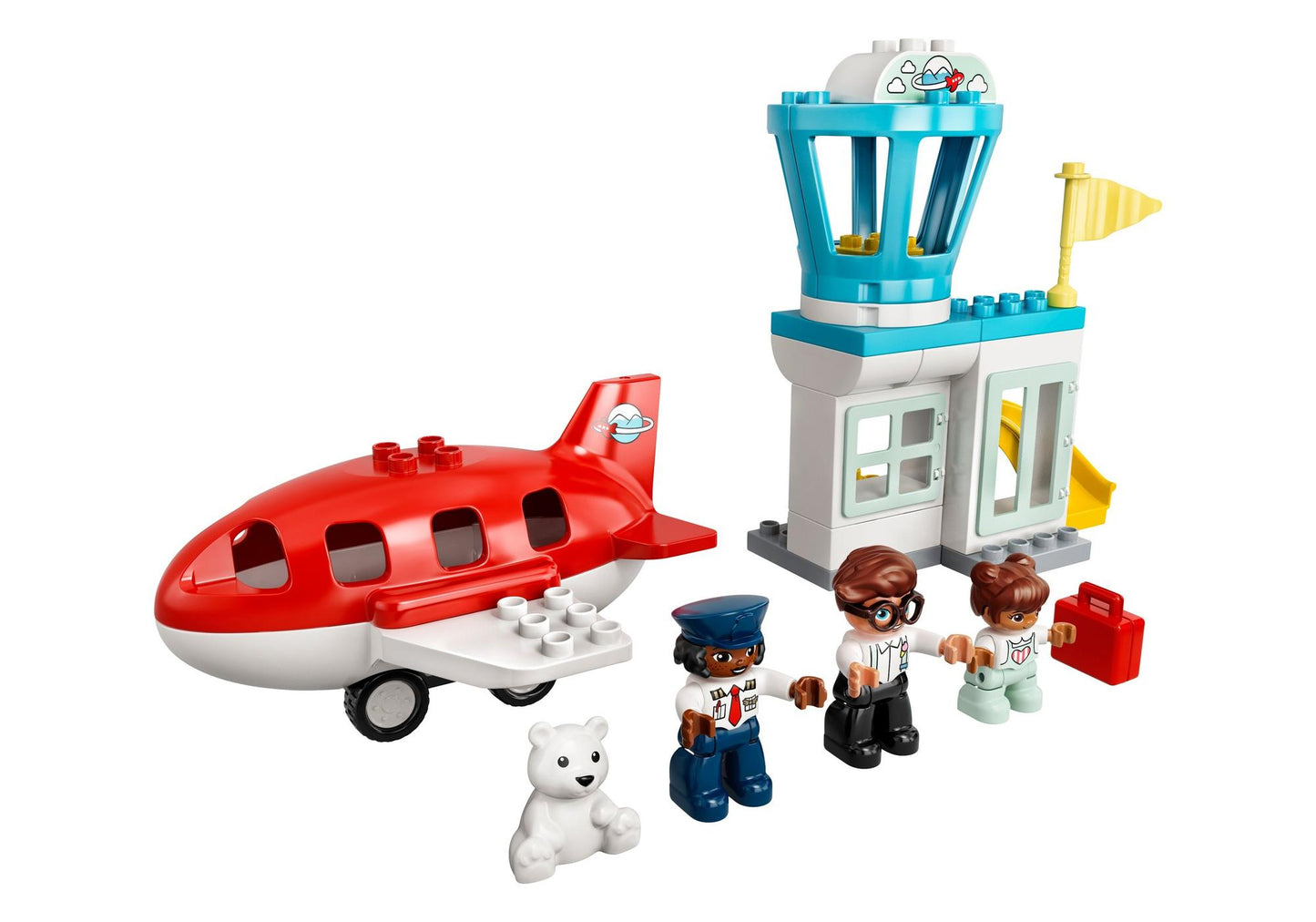 Lego 10961 DUPLO Flugzeug und Flughafen - plegobil