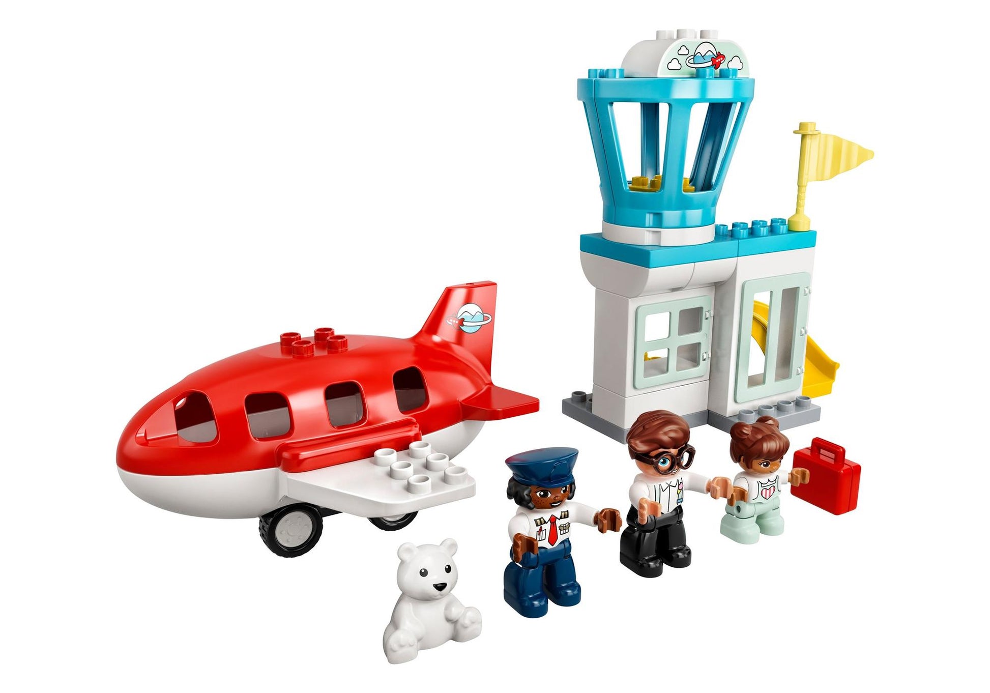 Lego 10961 DUPLO Flugzeug und Flughafen - plegobil
