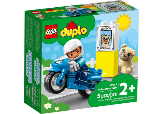 Lego 10967 DUPLO Polizeimotorrad - plegobil