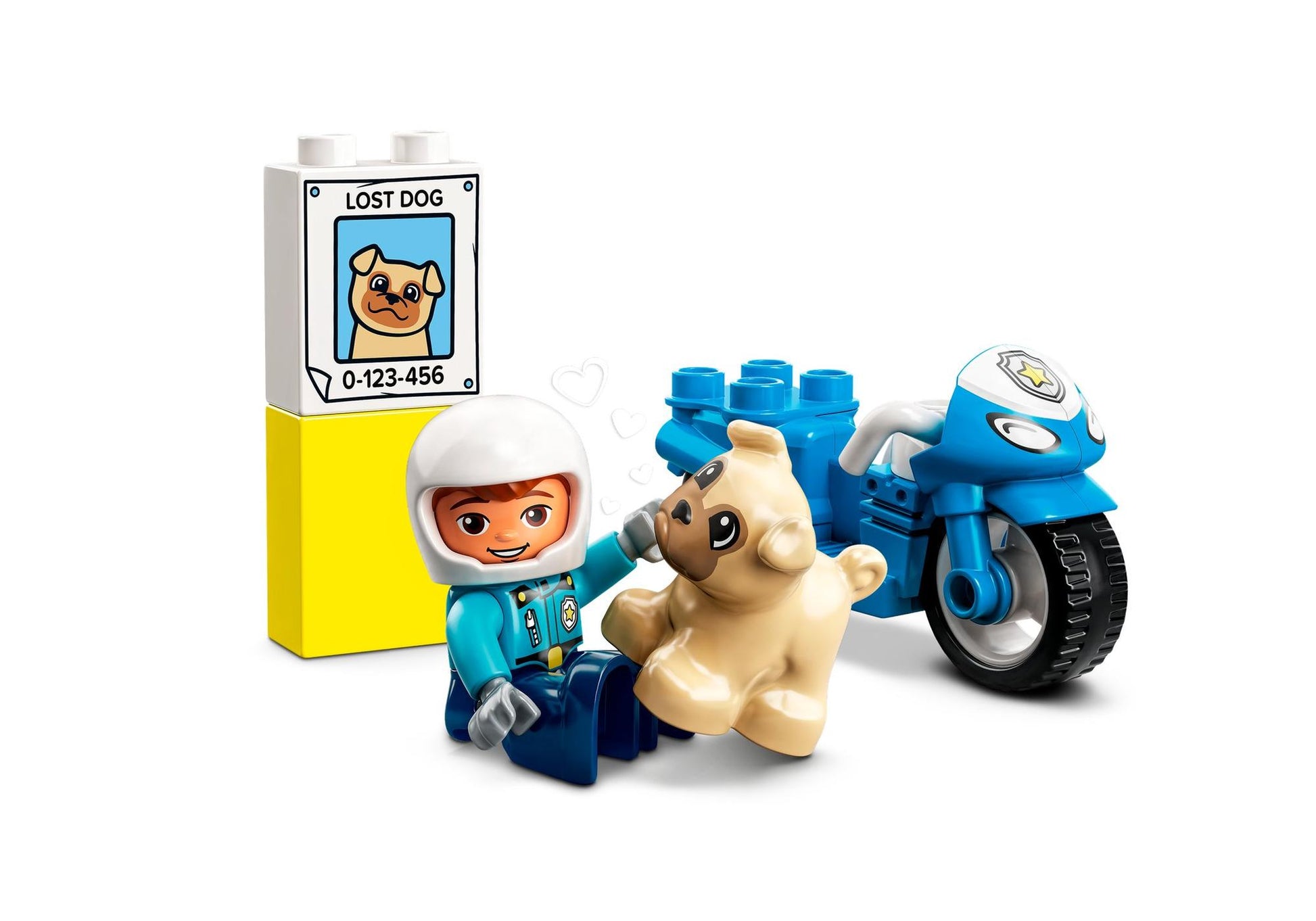 Lego 10967 DUPLO Polizeimotorrad - plegobil