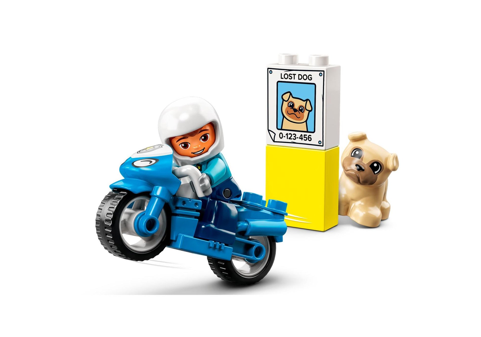Lego 10967 DUPLO Polizeimotorrad - plegobil