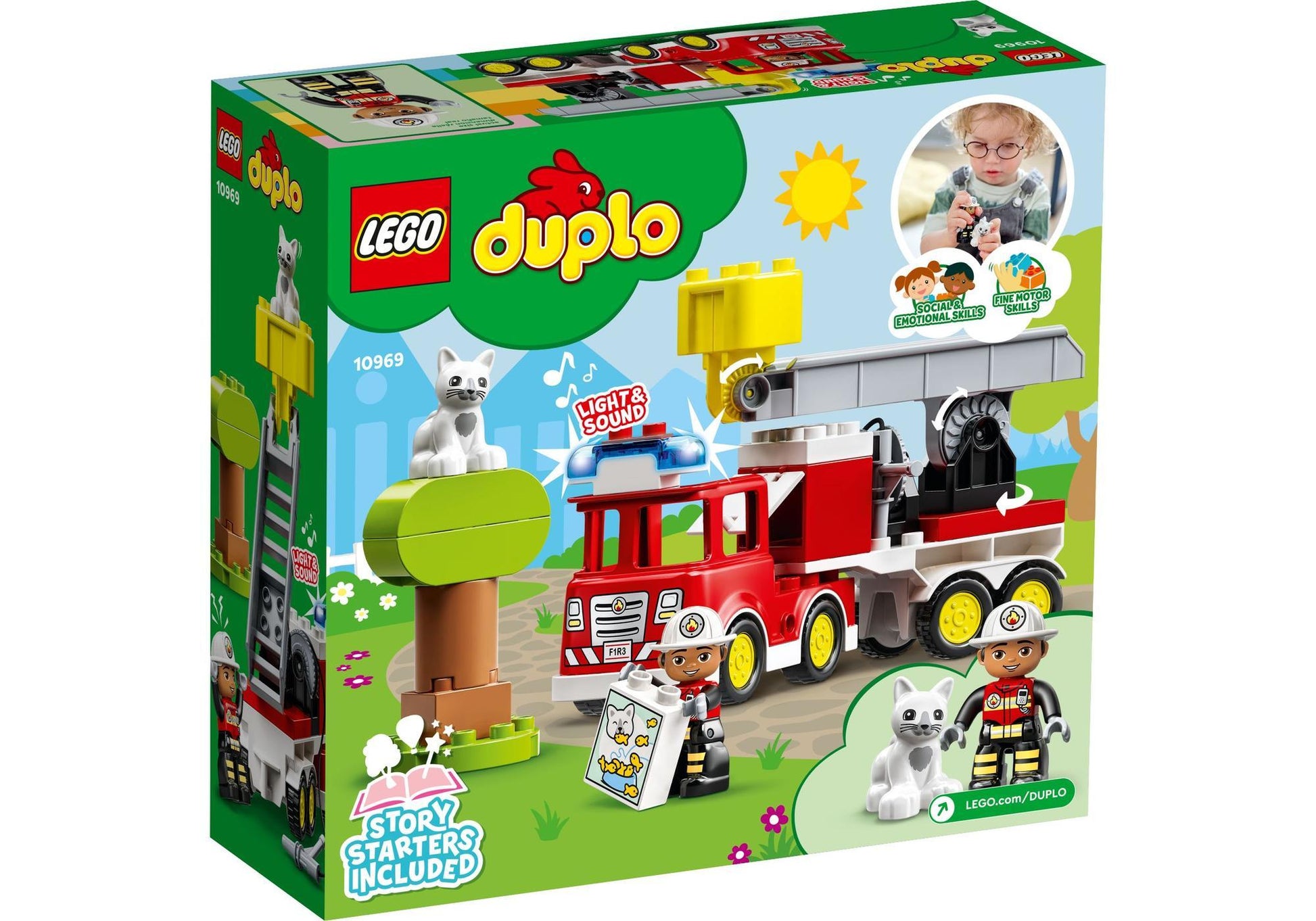 Lego 10969 DUPLO Feuerwehrauto - plegobil