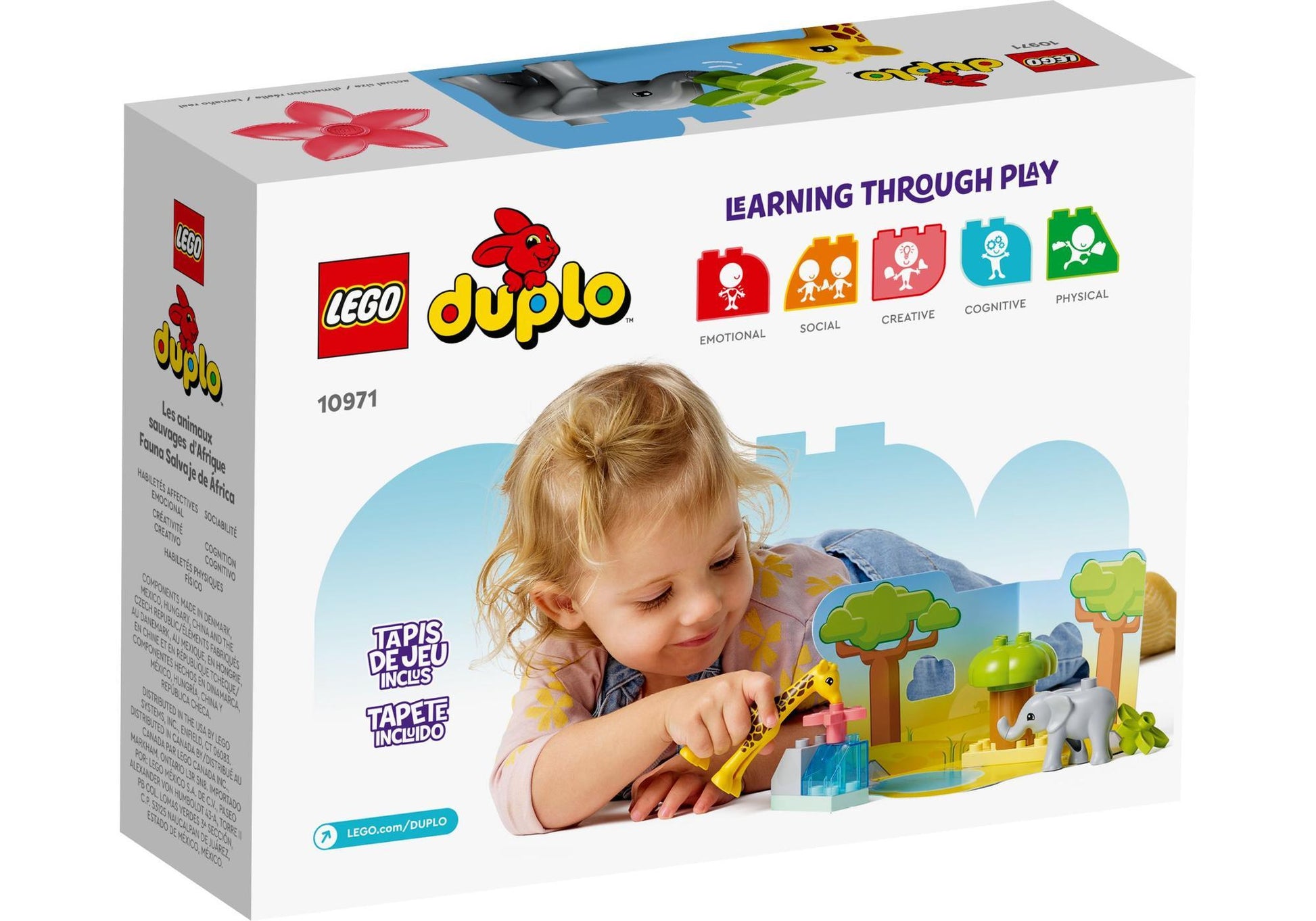 Lego 10971 DUPLO Wilde Tiere Afrikas - plegobil