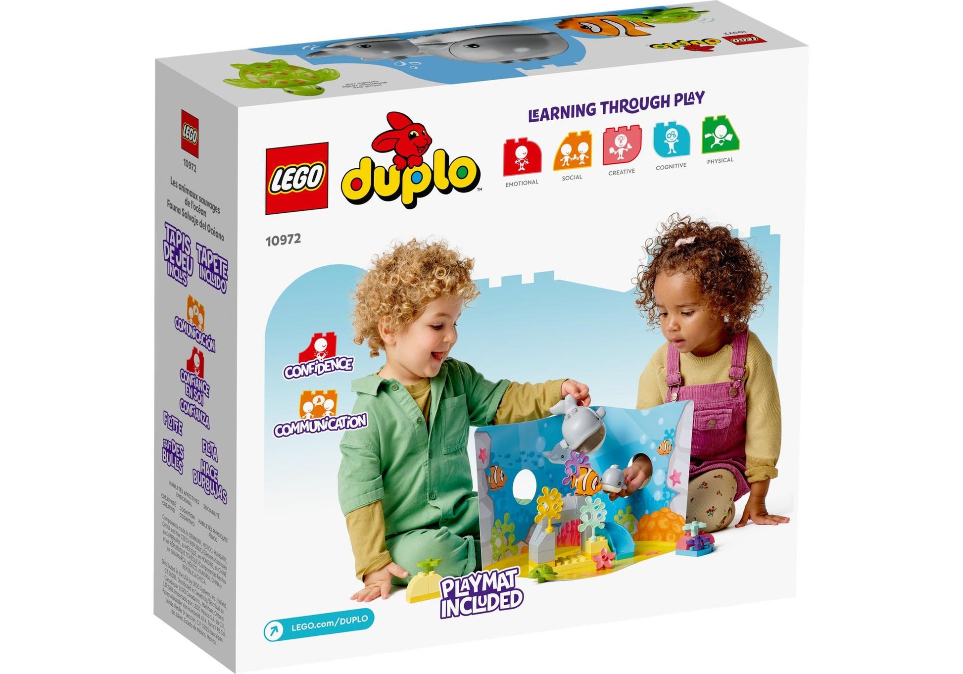 Lego 10972 DUPLO Wilde Tiere des Ozeans - plegobil