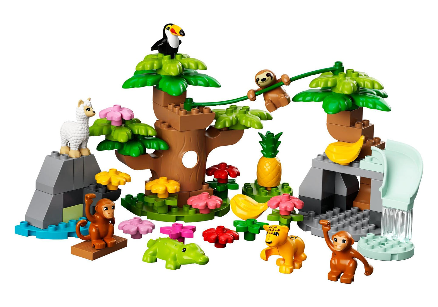 Lego 10973 DUPLO Wilde Tiere Südamerikas - plegobil