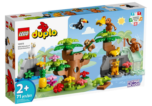 Lego 10973 DUPLO Wilde Tiere Südamerikas - plegobil