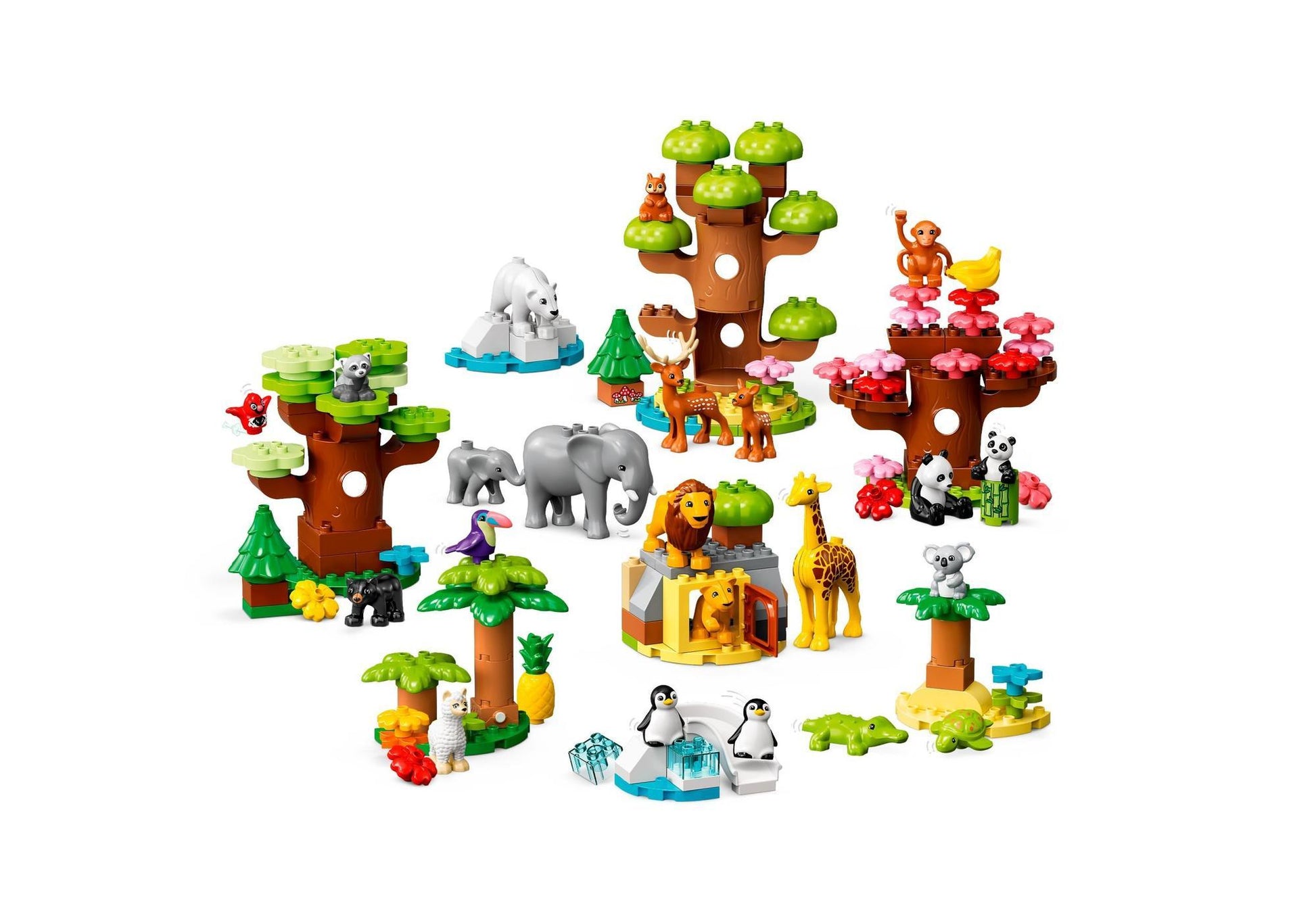 Lego 10975 DUPLO Wilde Tiere der Welt - plegobil