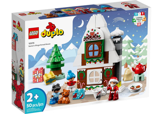 Lego 10976 DUPLO Lebkuchenhaus mit Weihnachtsmann - plegobil