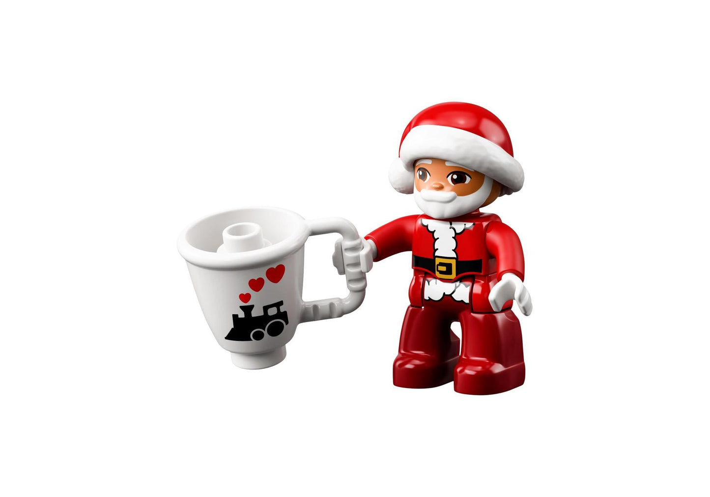 Lego 10976 DUPLO Lebkuchenhaus mit Weihnachtsmann - plegobil