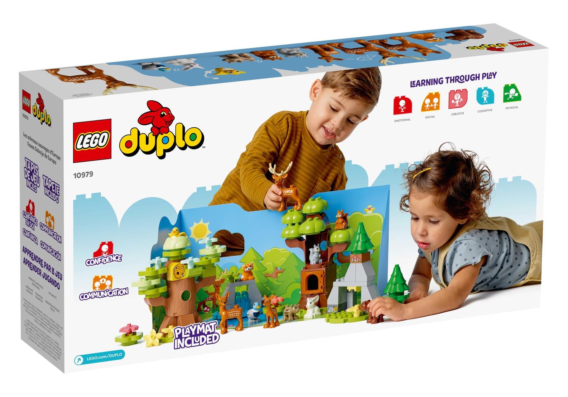 Lego 10979 DUPLO Wilde Tiere Europas - plegobil
