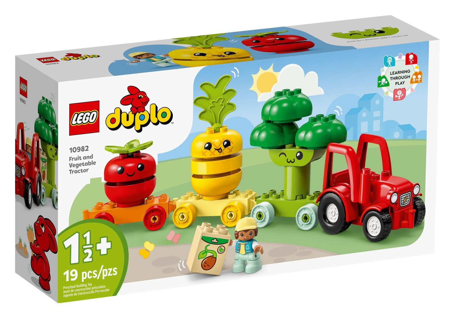 Lego 10982 DUPLO Obst- und Gemüse-Traktor - plegobil