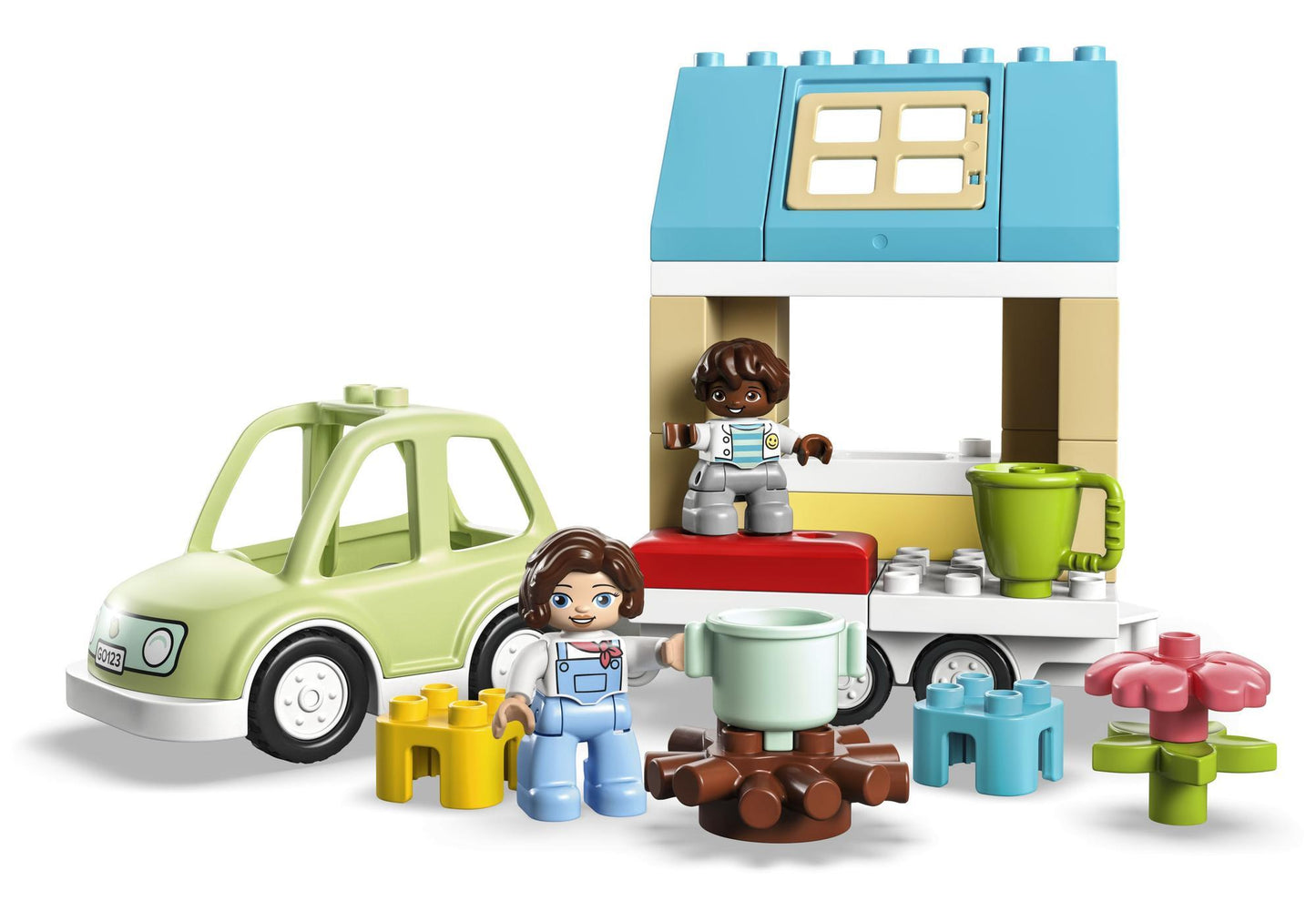 Lego 10986 DUPLO Zuhause auf Rädern - plegobil