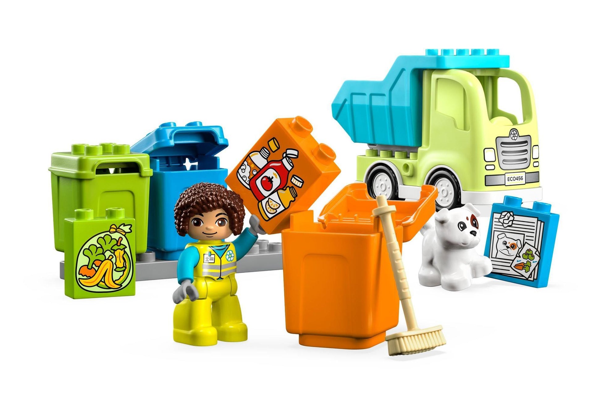 Lego 10987 DUPLO Recycling-LKW - plegobil