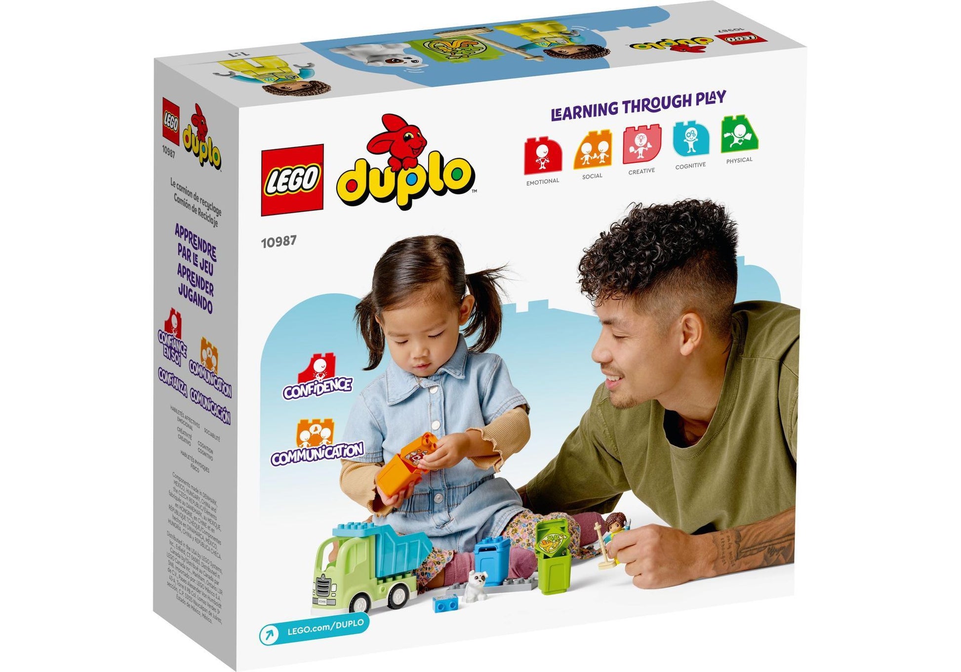 Lego 10987 DUPLO Recycling-LKW - plegobil
