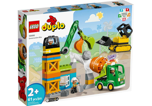 Lego 10990 DUPLO Baustelle mit Baufahrzeugen - plegobil
