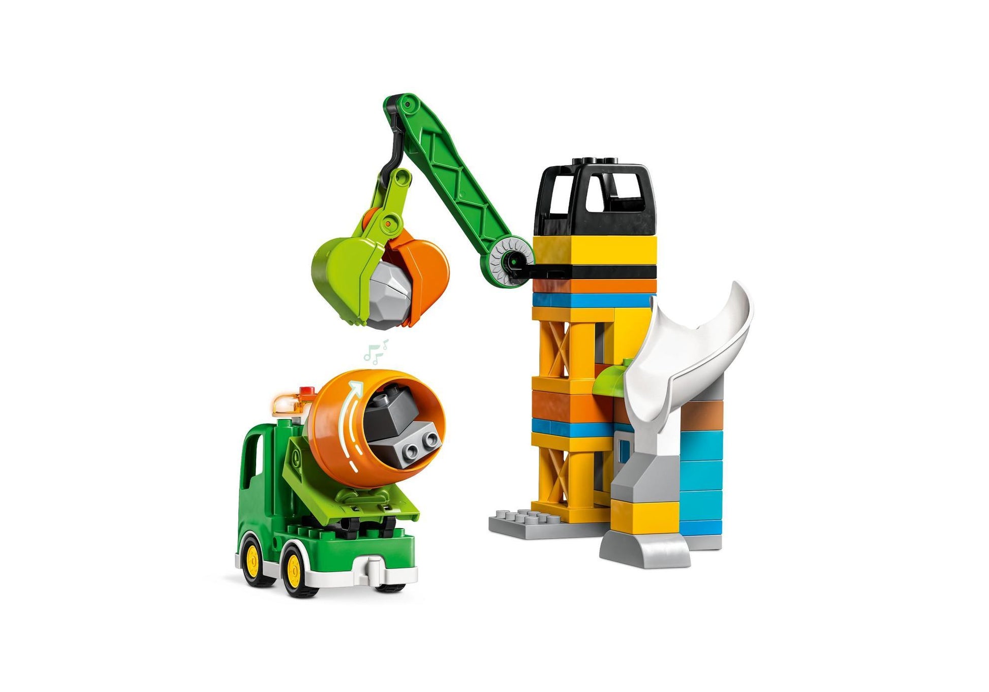 Lego 10990 DUPLO Baustelle mit Baufahrzeugen - plegobil