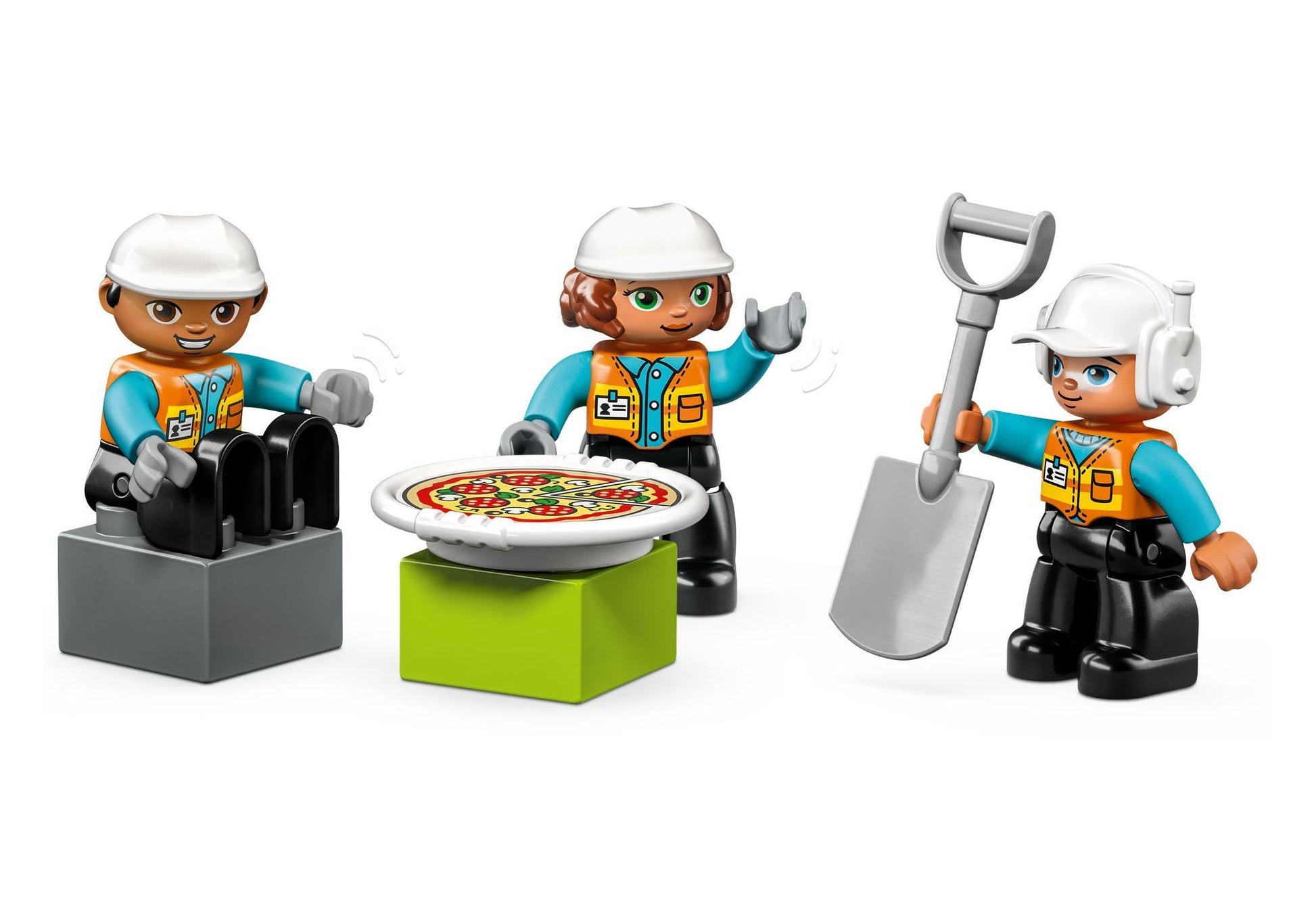 Lego 10990 DUPLO Baustelle mit Baufahrzeugen - plegobil
