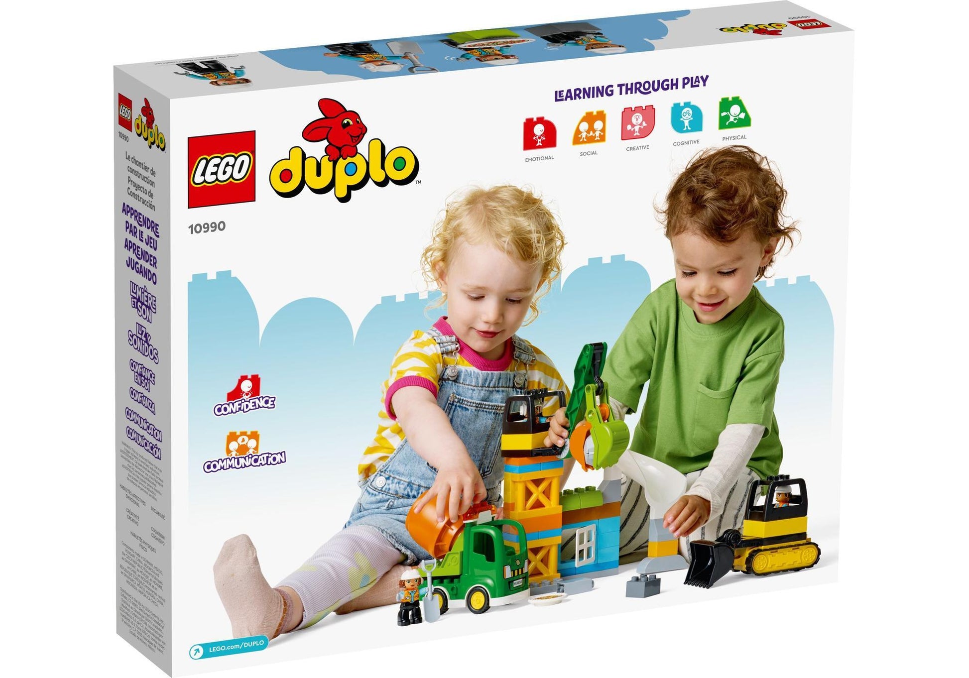Lego 10990 DUPLO Baustelle mit Baufahrzeugen - plegobil
