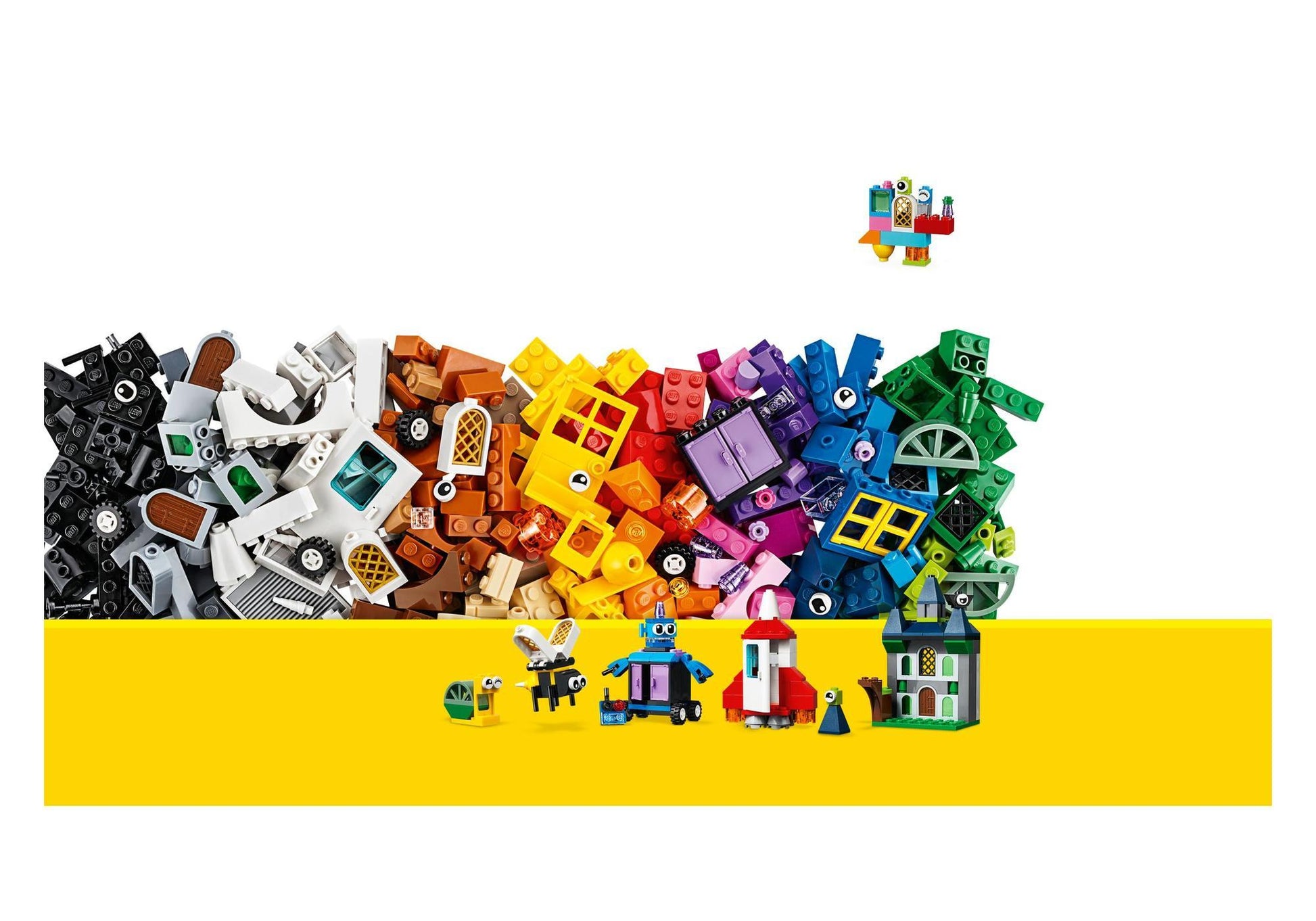 Lego 11004 Classic Kreativ mit Fenstern - plegobil