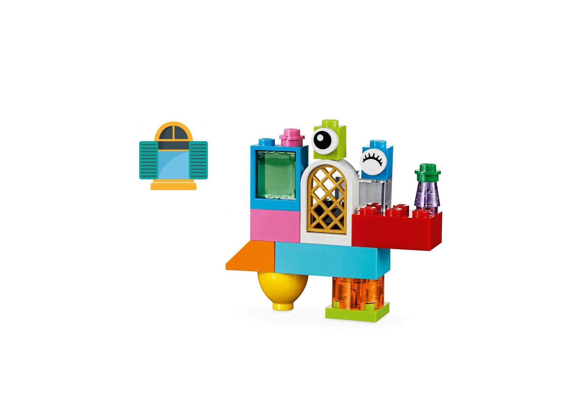 Lego 11004 Classic Kreativ mit Fenstern - plegobil