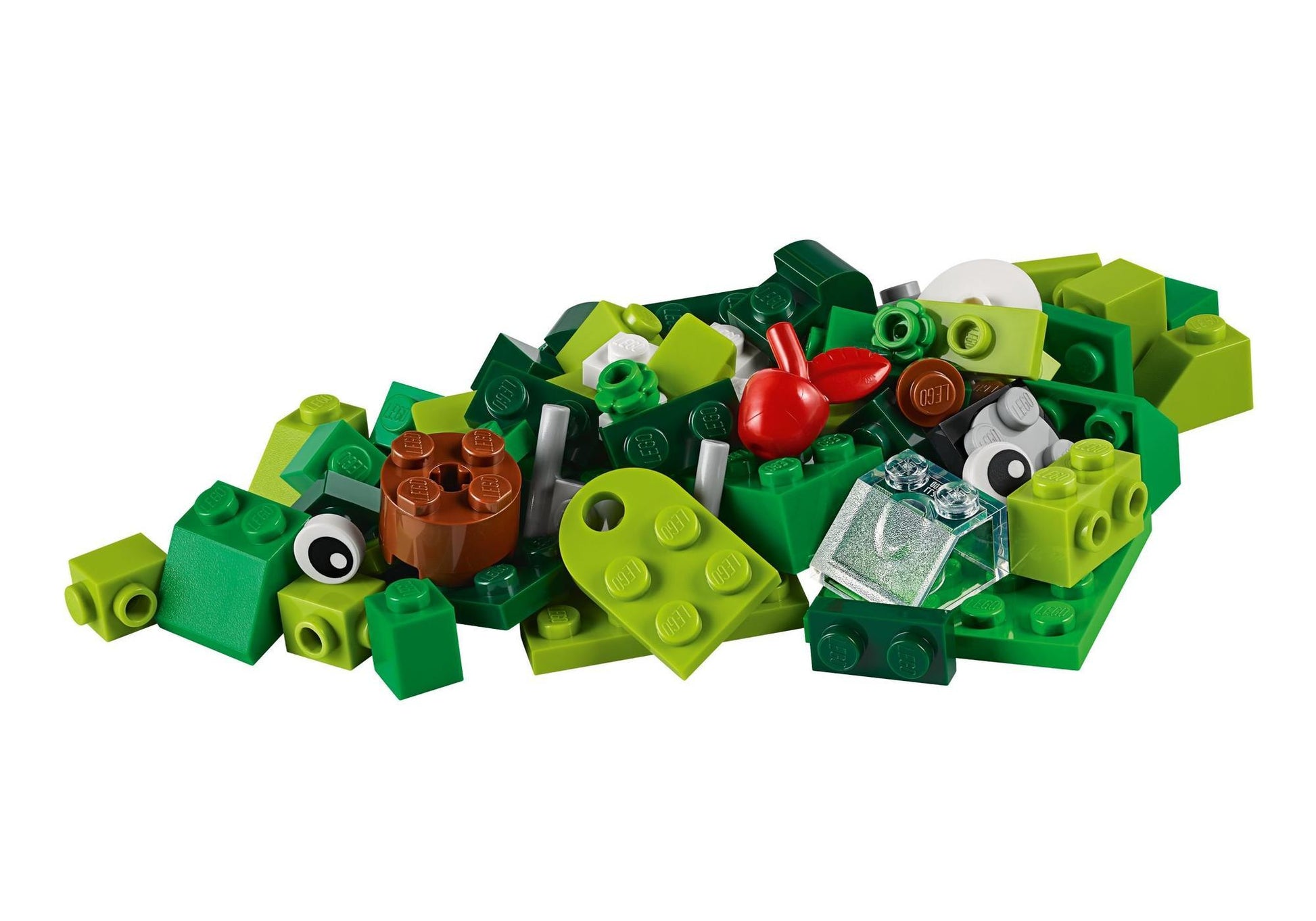 Lego 11007 Classic Grünes Kreativ-Set - plegobil