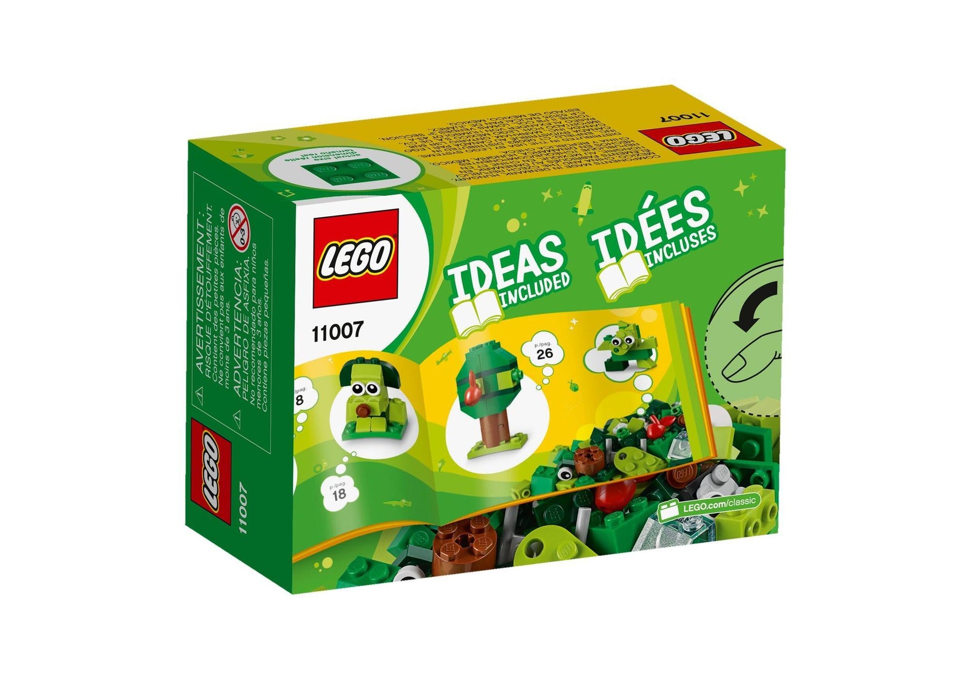 Lego 11007 Classic Grünes Kreativ-Set - plegobil
